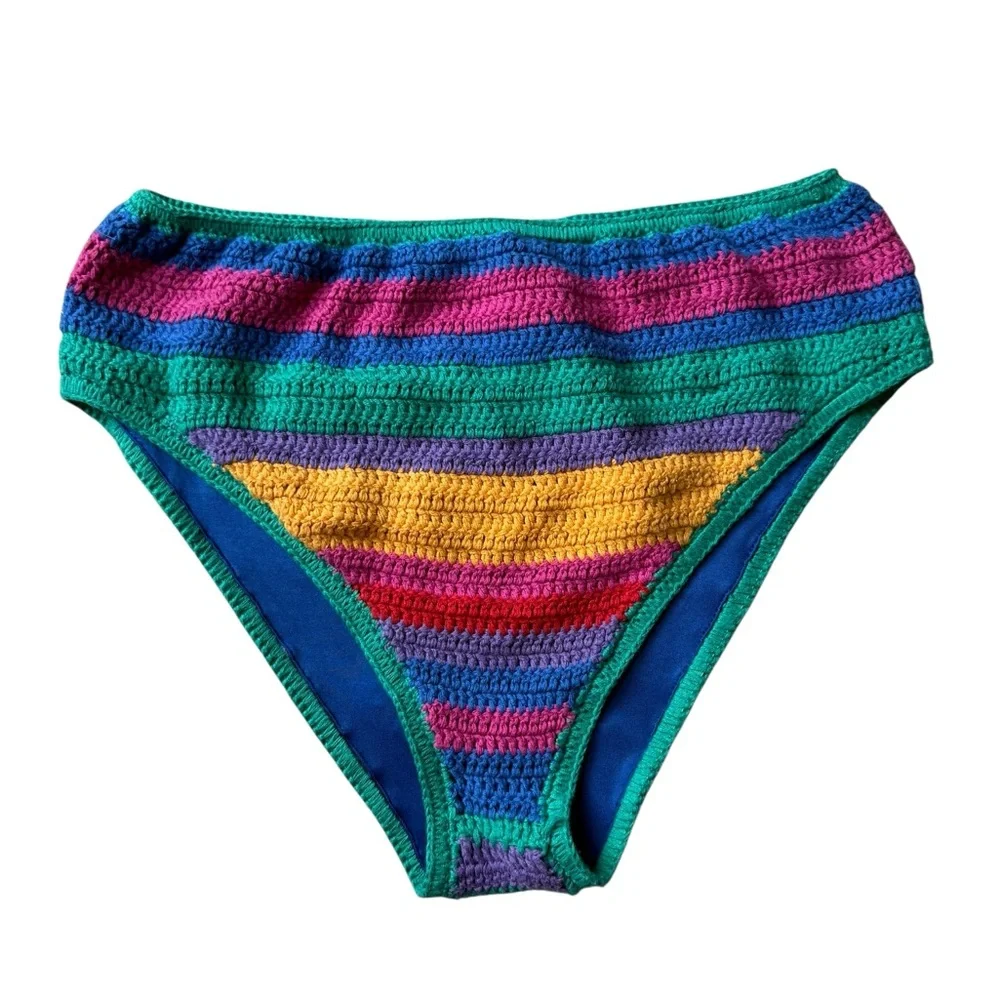 FARM Rio Colorful Crochet Bikini - Picture 2 of 4